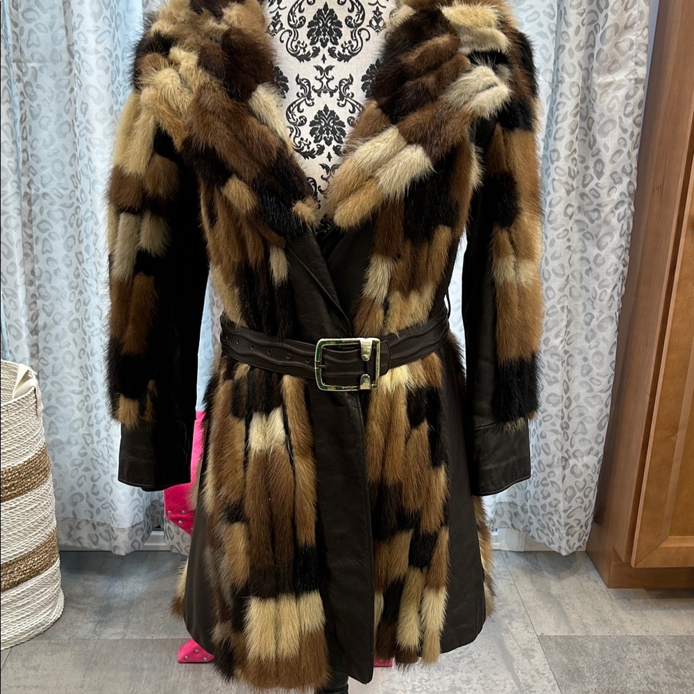 Vintage Mink Fur Coat
